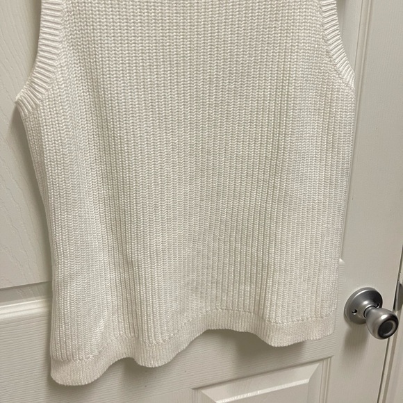 J. Society White Knit Tank Top - Picture 10 of 11